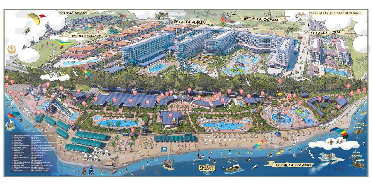 Eftalia Marin Resort Turkler 外观 照片